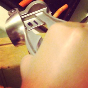 Crushing garlic (for the first time)