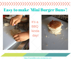 Easy to make 'Mini Burger Buns'! (2)