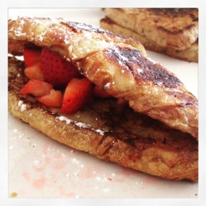 french toast croissant